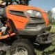 Садовый минитрактор Husqvarna TS 346 на видео