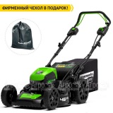 Газонокосилка аккумуляторная GreenWorks GD80LM46SPK4 в Воронеже