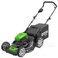 Газонокосилка аккумуляторная GreenWorks GD80LM46 (без аккумулятора и зарядного устройства) в Воронеже
