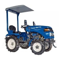 Многофункциональный минитрактор Garden Scout (Скаут) T-12DIF + фреза + двухкорпусный плуг + навес в Воронеже