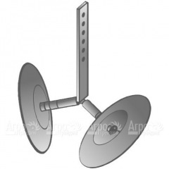 Окучник дисковый без сцепки для культиваторов Целина 500, 404, 406 в Воронеже