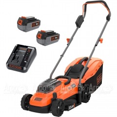 Газонокосилка аккумуляторная Black+Decker BCMW33184L2 в Воронеже