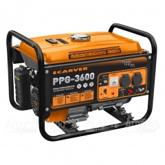 Бензогенератор Carver PPG-3600 2.5 кВт в Воронеже