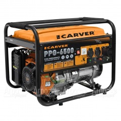 Бензогенератор Carver PPG-6500 5 кВт в Воронеже