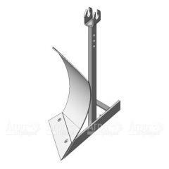 Плуг 010312 без сцепки для мотоблоков Целина в Воронеже