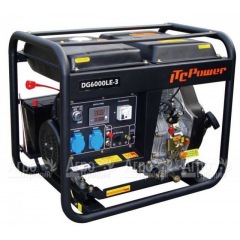Дизельный генератор ITC Power DG6000LEK-3+ (дистанционный запуск+разъем для АВР) в Воронеже