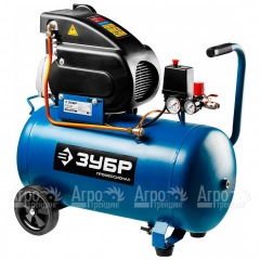 Компрессор поршневой масляный Зубр ЗКПМ-240-50-1.5 в Воронеже