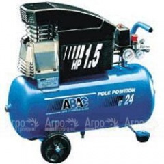 Воздушный компрессор ABAC Pole Position 241 с катушкой и резиновым шлангом в Воронеже