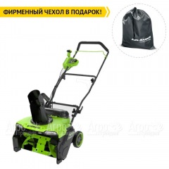 Снегоуборщик аккумуляторный GreenWorks GD40STX2 (без аккумулятора и зарядного устройства) в Воронеже