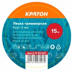 Леска триммерная Кратон Круг-3 мм в Воронеже