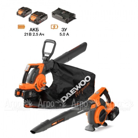 Воздуходувка аккумуляторная Daewoo DABL 9042Li SET в Воронеже