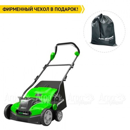 Аккумуляторный вертикуттер GreenWorks GD40SC36 (2511507UB) в Воронеже