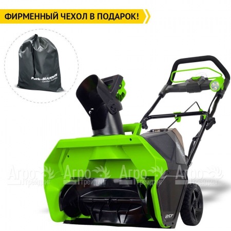 Снегоуборщик аккумуляторный GreenWorks GD40SB в Воронеже