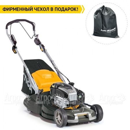 Газонокосилка бензиновая Stiga Twinclip 50 SVE-R B в Воронеже