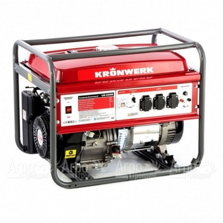 Бензогенератор Kronwerk LK 6500 5 кВт в Воронеже