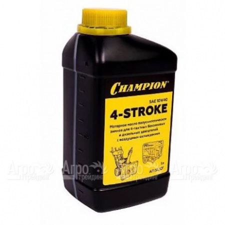 Масло полусинтетическое зимнее Champion SAE 10W40 API SL/CF 0.6 л для 4-тактных двигателей  в Воронеже