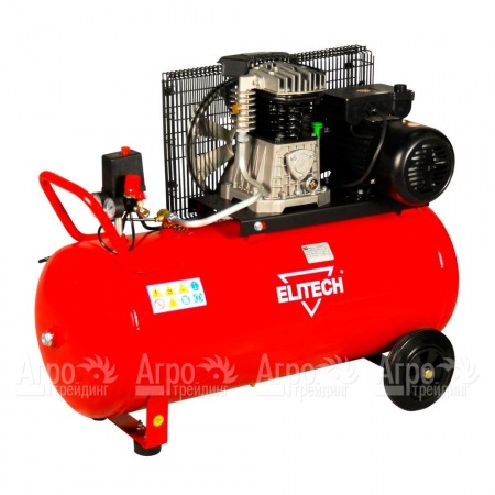 Компрессор поршневой масляный Elitech КР 100/AB515/3Т в Воронеже