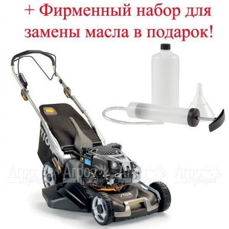 Газонокосилка бензиновая Stiga Twinclip 50 SEQ  в Воронеже