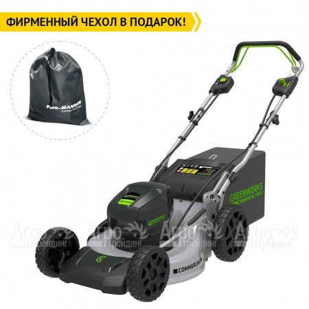 Газонокосилка аккумуляторная GreenWorks GC82LM46SP (без батареи и зарядного устройства) в Воронеже