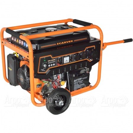 Бензогенератор Carver PPG-10000Е 8 кВт в Воронеже