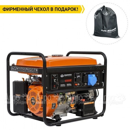 Бензогенератор Daewoo GDA 6500E 5 кВт в Воронеже