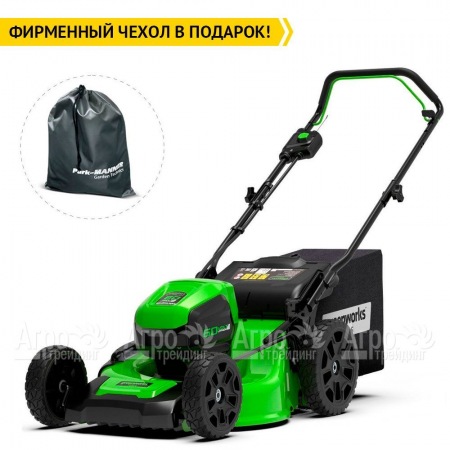 Газонокосилка аккумуляторная GreenWorks GD60LM46HPK4  в Воронеже