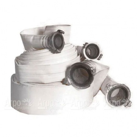 Рукав напорный 75 (20 м) с рукавной головкой ГР-80 для мотопомп Champion  в Воронеже