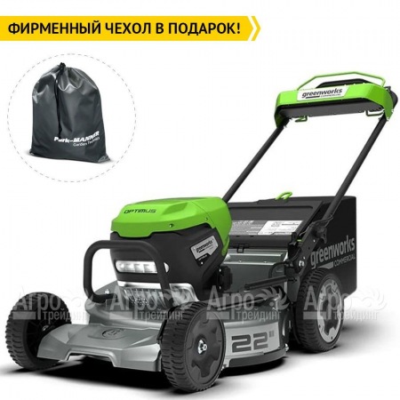 Газонокосилка аккумуляторная GreenWorks LM221S (без аккумулятора и зарядного устройства)  в Воронеже