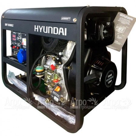 Дизельгенератор Hyundai DHY 8500LE 6.5 кВт  в Воронеже