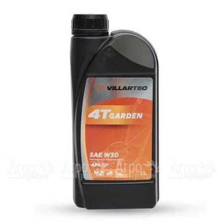 Масло моторное летнее Villartec 5098410000 4T Garden SAE W-30, 1 л для 4-х тактных двигателей в Воронеже