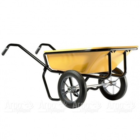 Тачка строительная Haemmerlin Cargo Twin 160 окрашенный кузов, литые колеса  в Воронеже