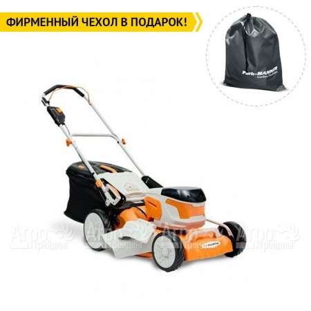 Газонокосилка аккумуляторная Villartec MA4046 SET AM408 + AC402 в Воронеже